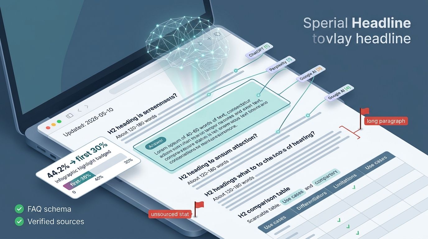 9 On-Page Fixes to Make SaaS Pages AI-Citable